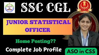 JSO Complete Job profile 🔥| Junior statistical officer| Work Profile, Salary, Transfer, Posting