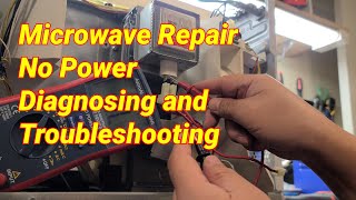 Microwave troubleshooting repair easy steps detail instructions