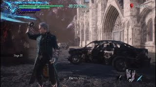 Vergil vs Goliath Bloody palace judgment cuts and special moves only