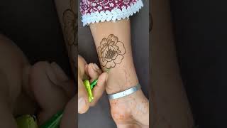 flower design part -2 #youtube #music #mehndi