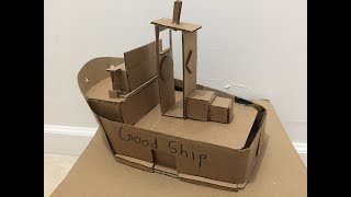 DIY Cardboard Good Ship