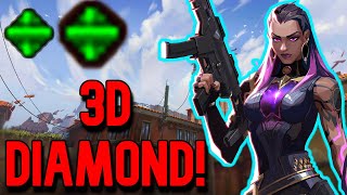 3D Diamond Crosshair! - Valorant