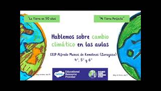 Muestra de Dibujos de Colegios para la Conferencia de la COP26