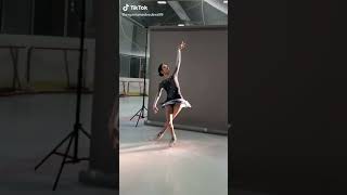 “she looks like a ballerina in a music box 😍😍 ☘︎︎——  skater @jmedvedevaj  source tiktok, @evgenia