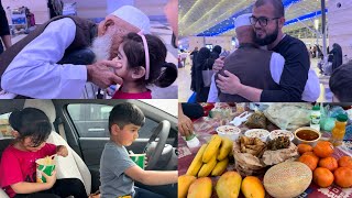 Goodbyes are always hard 😢|| dada Abu Pakistan chaly gay #dailyvlog #familyvlog #ramadan2023 #vlog