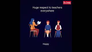 Lots of wishes to all dear teachers on teachers’ day from Dr. Ortho