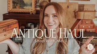 Shop With Me At BRIMFIELD Flea Market & An Antique Haul