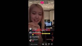 ROSÉ INSTAGRAM LIVE - ALBUM SONGS REVEAL