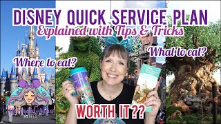 Disney World Quick Service Dining Plan 2024 - WORTH IT??