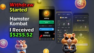 I Received Hamster Kombat Withdraw - Hamster Kombat New Update - Hamster Kombat Withdraw Update