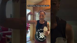 The Power Protein Shake for a 71-Y/O Athlete #protein #proteindrink #lionsmanemushroom #shorts