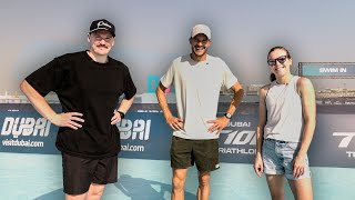 Jan Frodeno, Vicky Holland & Jack Kelly Preview Dubai T100