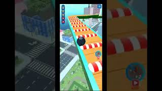 Sky Rolling Ball 3d (Batball black) #gameplay #gaming #androidgames