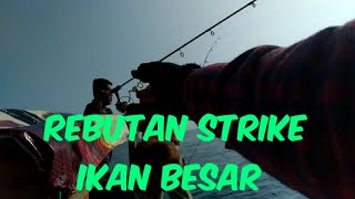 mancing hari ke 2 di tanjung lesung strike ikan besar jadi rebutan