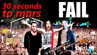 30 Seconds To Mars FAIL compilation | RockStar FAIL