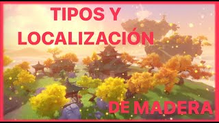 LOCALIZACION DE TODOS LOS TIPOS DE MADERA