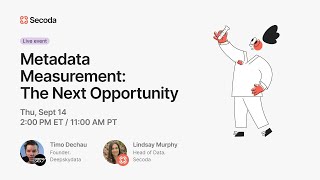 Metadata Measurement: The Next Opportunity