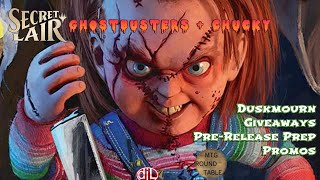 CHUCKY! Ghostbusters, Duskmourn Giveaways, Promos, Pre-Release Prep And More!  MTG Round Table #mtg