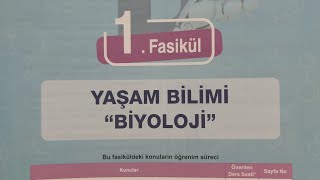 Testokul TYT  Biyoloji konu anlatım föyü-Canlıların ortak özellikleri -1