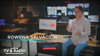 Rowena Salvacion of DZBB for GMA Integrated News plug [30-OCT-2024]