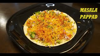 Quick & Easy Masala Pappad | Starter Recipe