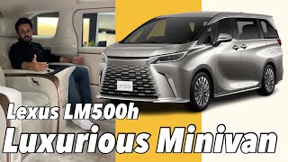 Back Seat of Most Luxury Minivan Lexus LM500h | Review and Price in Japan