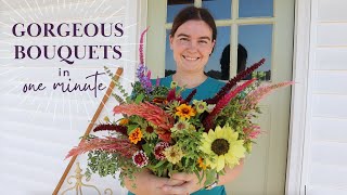 Quick and Easy Bouquets ANYONE can make