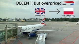 Trip Report | British Airways (Euro Traveller) |  Airbus A319 | London (LHR) - Warsaw (WAW)