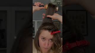 Укладка на браш для пористых и пушистых волос #укладка #укладкаволос #hairtutorial #hairstyle