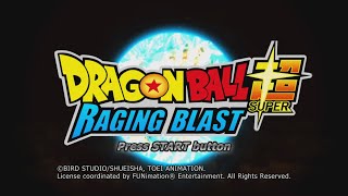 NEW Dragon Ball Raging Blast Super