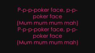 Lady Gaga -- Poker Face [LYRICS]