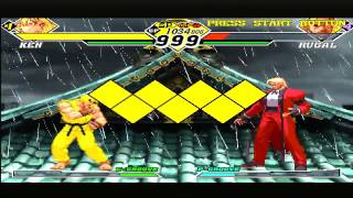 Capcom vs SNK 2 HD Gameplay on PS2 OPL USB External HDD