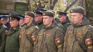 На здании Военно-учебного центра СФУ открыли еще один мурал в память о погибшем военном