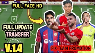 Efootball™ Pes PPSSPP 2023 V.1.4 Liga Europa & Liga Indonesia Full Update Transfer New Grapich HD