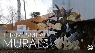 Thamesmead murals