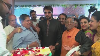 || kichcha sudeep ||stylish entry and inaugurated bhima jewellery showroom