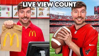 "$1 vs $10,000,000 Job" LIVE VIDEO STATS!