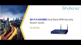 VR-300PW6   VPN Security Router with PoE+