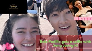 Bela Padilla gets a selfie with Song Joong Ki