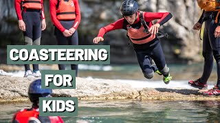 Coasteering for Kids in Dorset with Land and Wave.