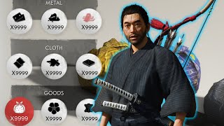 How to Get Unlimited Supplies, Gold, Steel, etc in Ghost of Tsushima