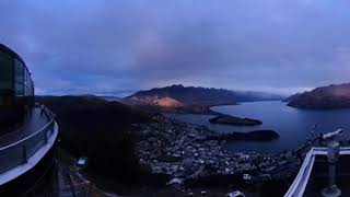 4k 360 VR Epic sunset from the Stratusphere in Queensland NZ