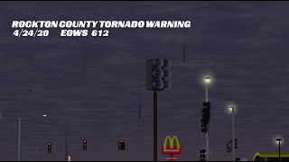 Rockton county Tornado Warning - EOWS 612