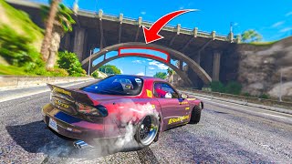 INSANE GTA 5 DRIFT STUNTS! (FiveM Stunts & Fails)