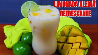 COMO FAZER LIMONADA ALEMÃ CREMOSA E REFRESCANTE! DICAS INFALÍVEIS PARA UMA LIMONADA SEM AMARGOR .