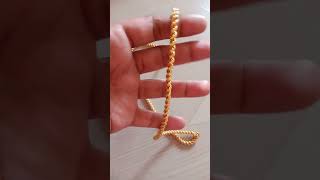 Gold finish kodi chain🤩🤩🥳🥳320+shipping🥳Watsapp 8148299183