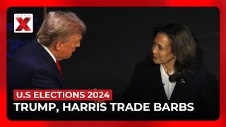 Trump And Harris Exchange Fray Of Political Attacks Ahead Of US Elections | NewsX