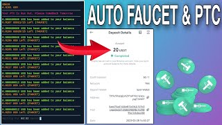 Earn Free USDT Faucetpay Via Termux | Autofaucet USDT | Termux Faucet | Make Money Online 2023