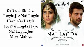 Nahi Lagda (Full Song) - NoteBooks | Asees Kaur, Vishal Mishra