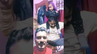 Pure Happiness Dad and Child Dance Together #trending #dad #kid #shortsfeed #shorts